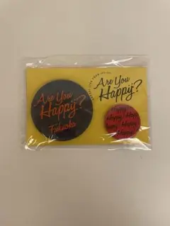 嵐 Are You Happy? 会場限定 缶バッジセット 福岡 赤