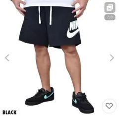 NIKE ブラック ハーフパンツ