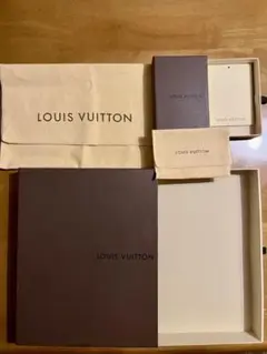 LOUIS VUITTON ギフトボックス 保存袋大小２個セットのサムネイル