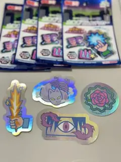 幽遊白書 ホログラムステッカー 4枚セットのサムネイル