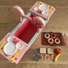 ミニーちゃん おままごと ピクニックバッグ ドーナツセット まとめ売り