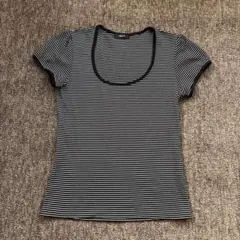 【COMME CA ISM】ボーダーTシャツ