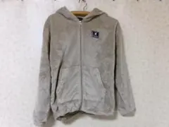 103905 KANGOL フェイクファーパーカー　ベージュ　M