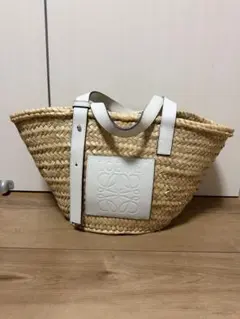 LOEWE ロエベ スクエア ポケット カゴバッグ/イラカヤシ レディース
