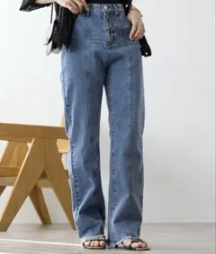 ap retro フリンジデニムパンツ