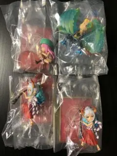 ワンピース カード レカフィグ フィギュア 未開封 4点 まとめ売り