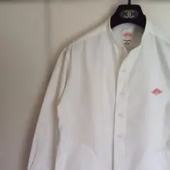 DANTON　バンドカラー　オックスフォード　シャツ　42 日本製