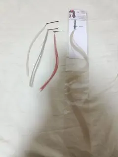 エクステンション 4本セット ホワイト ピンク