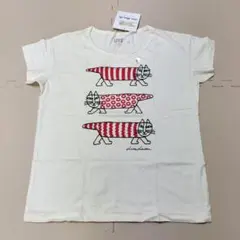 マイキー　リサ・ラーソン　半袖　Tシャツ　Ｓ 　ホワイト　ユニクロ　生成　Фのサムネイル