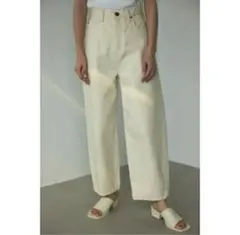 BLACKBYMOUSSY PUNA キナリデニム ホワイト 23