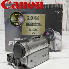 正常動作確認済美品 キヤノン miniDVビデオカメラ FV-M100 - メルカリ