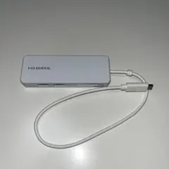 I-O DATA USBハブ ホワイト 本体
