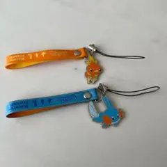 ポケモン キーホルダー アチャモ　ミズゴロウ