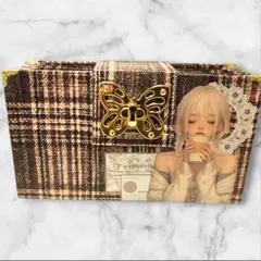 ＊ハンドメイド＊アコーディオンファイル／【大きめサイズ】