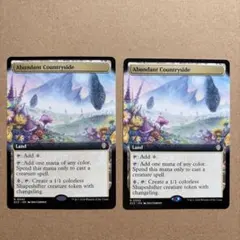 MTG 豊かな在郷/Abundant Countryside 2枚セット