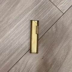ダンヒル（dunhill）ライター スリムタイプ ゴールドカラー 着火未確認 