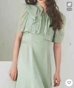 レース ボレロ ワンピース