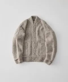 nest robe CONFECT ペルーハンドニットジャケット Fサイズ