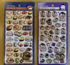 ボンボンドロップシール　和柄　正規品　おすもうさん　相撲　お寿司