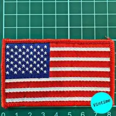 V592【Vintage Wappen】星条旗