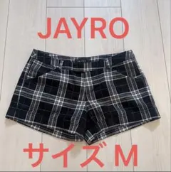 ジャイロ ショートパンツ ブラック色 チェックのサムネイル