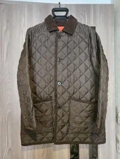 キルティングジャケット オレンジ