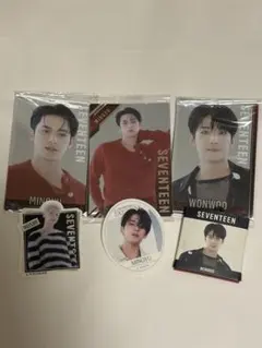 SEVENTEEN トレーディングカード ホシ、ウォヌ、ミンギュ