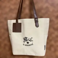 ひ*こ様 IL BISONTE ベージュ トートバッグ新品未使用