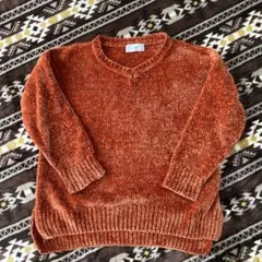 azul by moussy  セーター  ニット　モールニットセーター