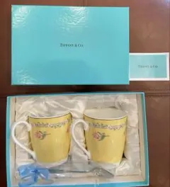 新品 Tiffany&co. ティファニー マグカップ セットピンクチューリップ
