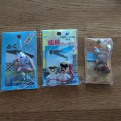 ご当地キューピー ストラップ　中国地方3セット