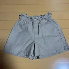 GU ベージュ ハーフパンツ 120