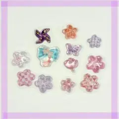 No.2684ハンドメイド ヘアゴム レジン ドライフラワー - メルカリ