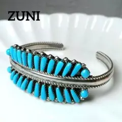 NAVAJO ナバホ カフブレスレット F.M BEGAY スターリングシルバー