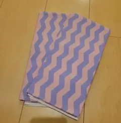 geometriric　オックス　 ピンク紫ジグザグ柄 2枚セット