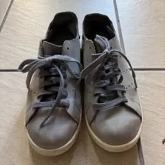 adidas グレー スニーカー 6 US 23.5cm