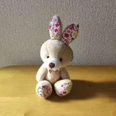 ミニチュア 小さなぬいぐるみ うさぎ 5㎝ miniature ハンドメイド