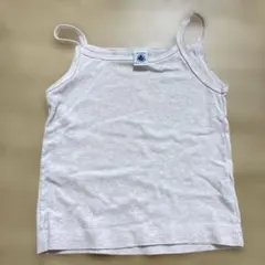 プチバトー淡いピンク キャミソール