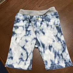 BABYDOLL タイダイ柄 ジーンズ半ズボン 100