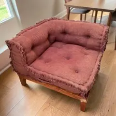 a.depeche 1人掛けソファsofa コーデュロイ 圧縮梱包 - メルカリ