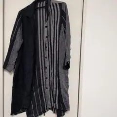 -ge ストライプ柄 ロングワンピース Mサイズ