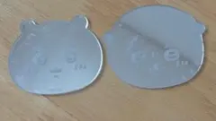 ちいかわ東京みやげ トレーディングおかおミラーステッカー セット