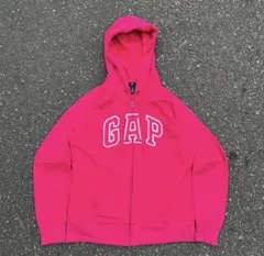 00s OLD GAP ギャップ ジップパーカー ピンク y2k archive