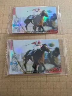 トウカイテイオー　岡部幸雄　サイン　サラブレッドホースコレクション　第２Ｒ　競馬