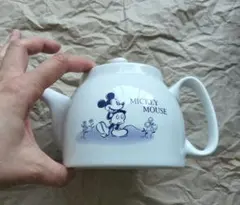 【未使用】ミッキーマウス　ティーポット【ディズニー】