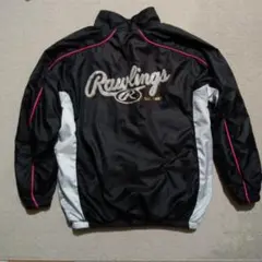 Rawlings ジャケット サイズ150 ブラック/ホワイト/ピンク