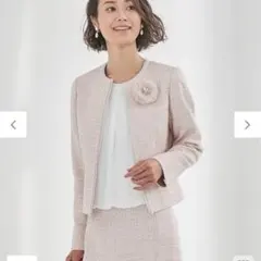 23区　入園式　入学式　ツイードジャケット　ノーカラージャケット　セレモニー