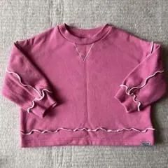 【一度のみ】ブリーズ トレーナー 90 ピンク