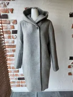 JOURNAL STANDARDフード付きウールコート②