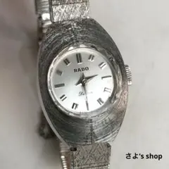 稼働✨ 新品電池　RADO　レディース 腕時計　ストーン　高級感　美品　シルバー 2026年最新】Rado 腕時計 レディースの人気アイテム - メルカリ
